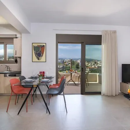 A Heaven View Park Hideaway - Chania Nest Апартаменты Ханья