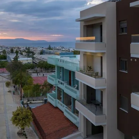 Апартаменты A Heaven View Park Hideaway - Chania Nest